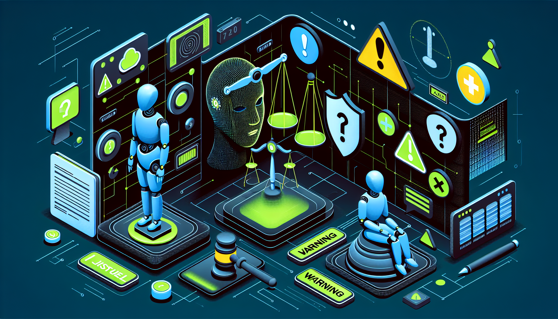 Grok IA sous enquêtes européennes DSA et RGPD - illustration tech moderne