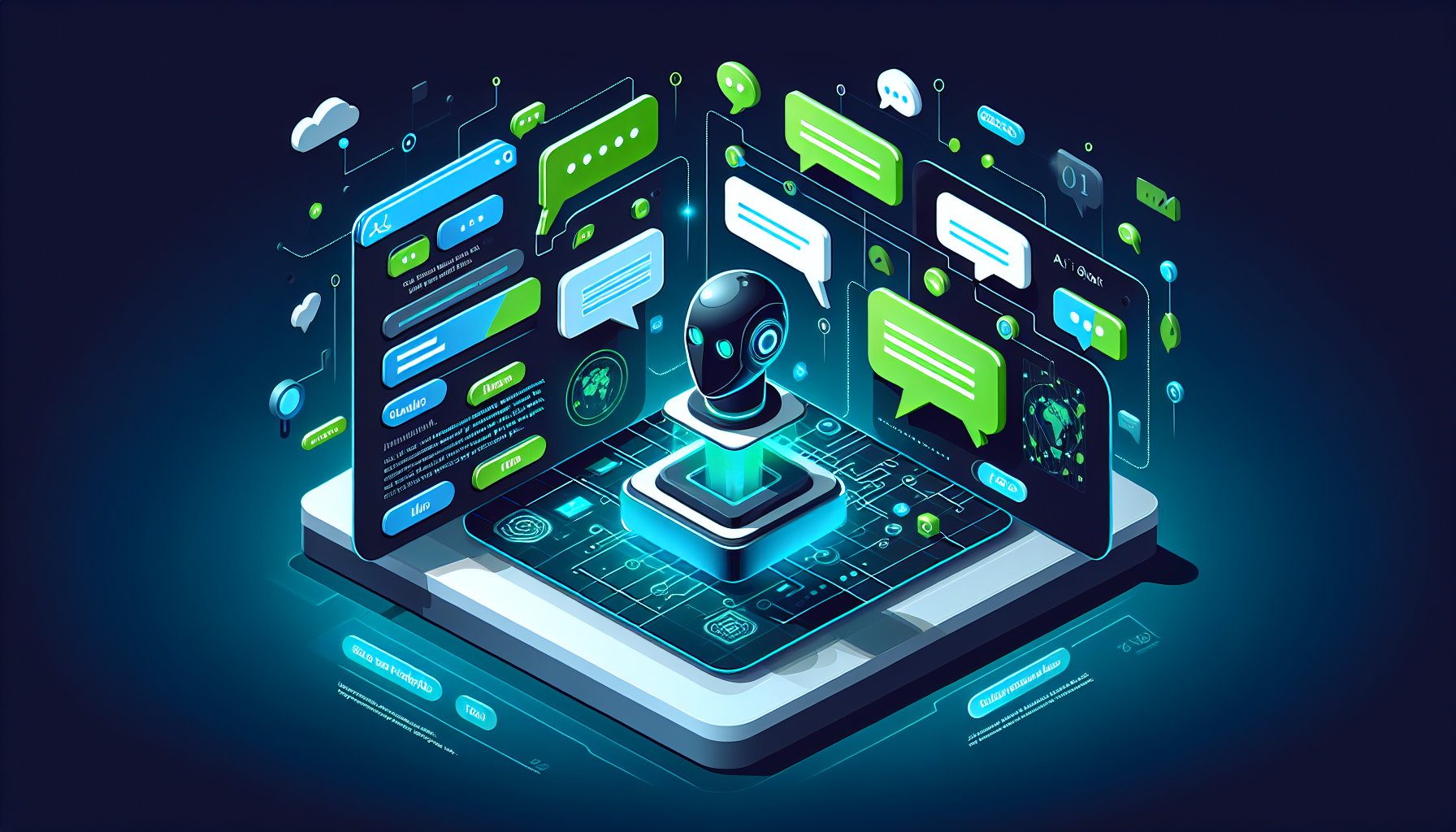 Intercom plateforme de messagerie client avec IA - Interface moderne de support automatisé