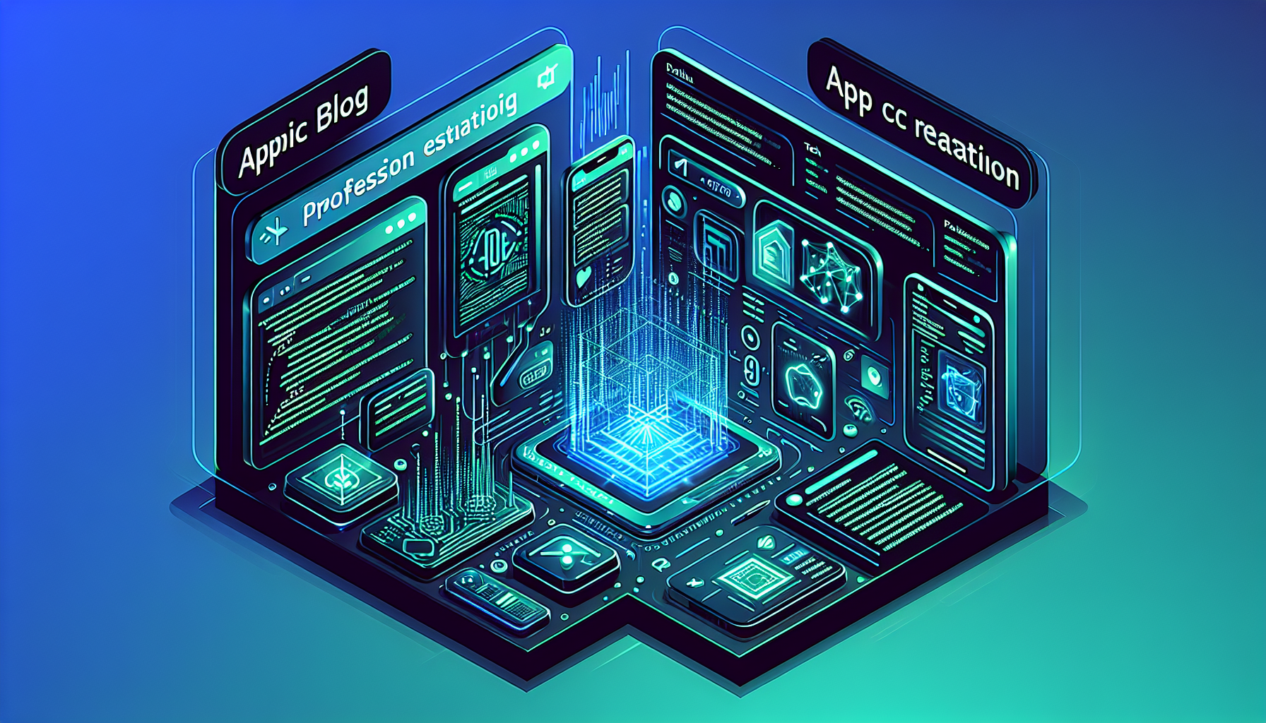 Interface Stacker 2.0 avec IA native pour création d'applications no-code